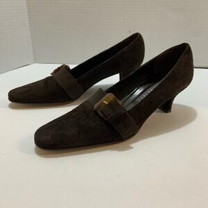 Prevata brown Italian heels size‎ 7